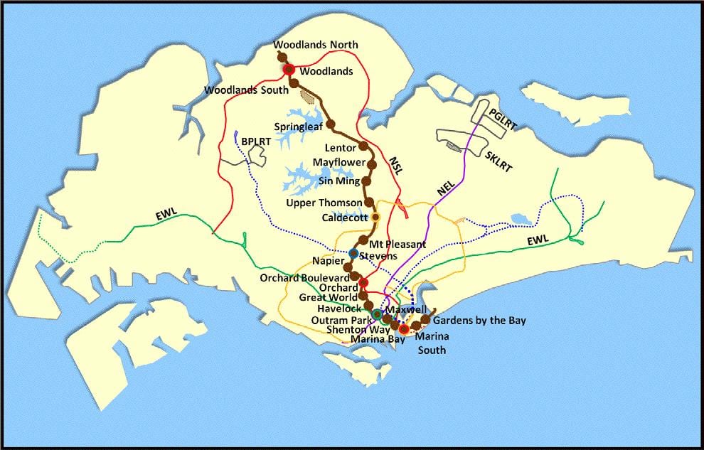 lta mrt žemėlapyje