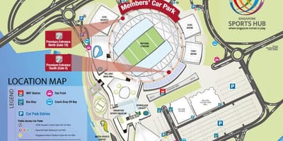 Stadionas mrt žemėlapis Singapūras